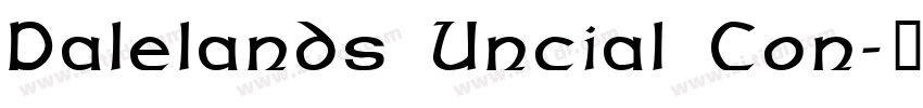 Dalelands Uncial Con字体转换
